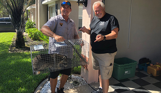 Oldsmar Man Happy Over Pest Control and Wildlife Exclusion as His Home Becomes One of the Service Areas