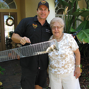Pest Control Technical with Grandma From Manatee County, Their New Service Area